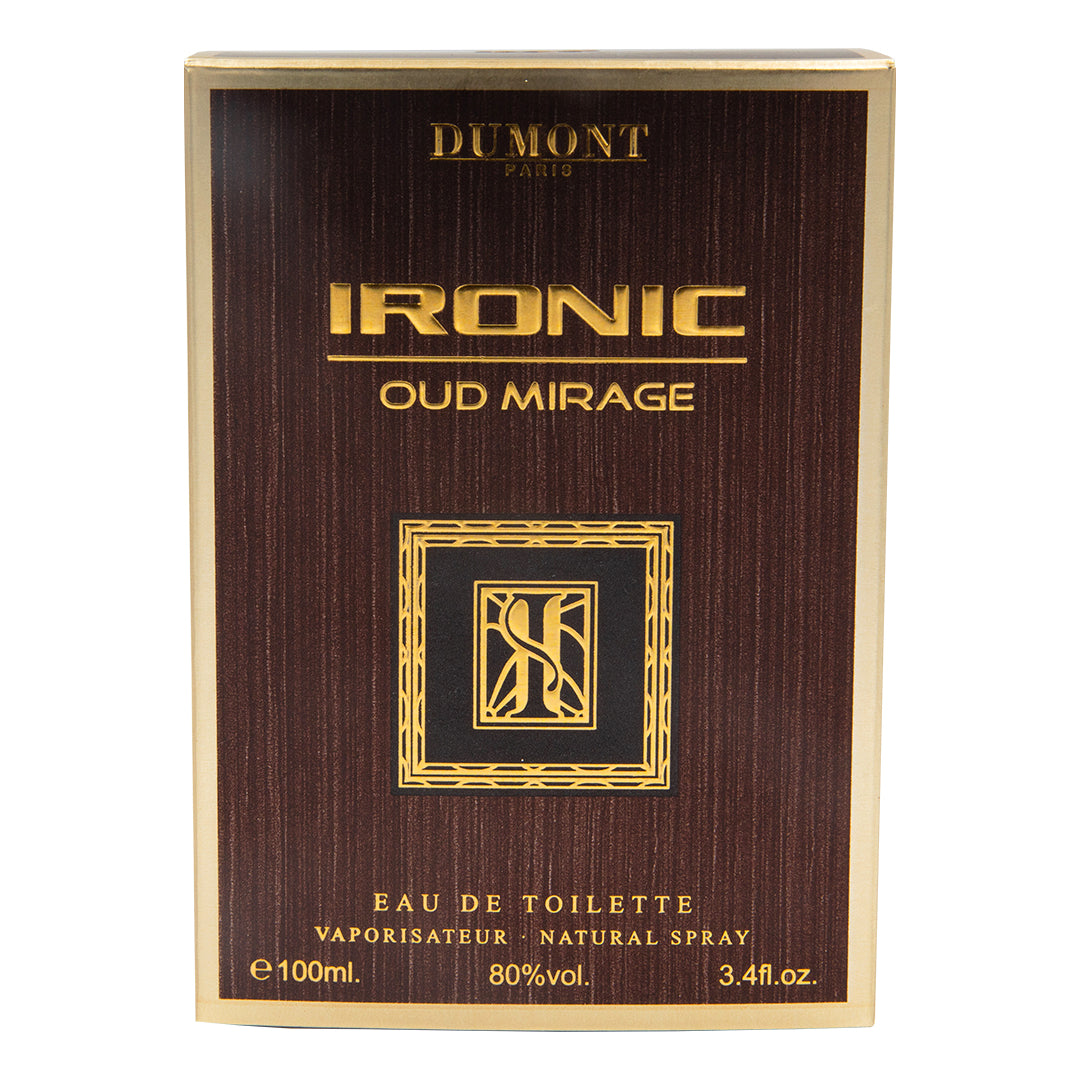 DUMONT - IRONIC OUD MIRAGE POUR HOMME M 3.4 EDT SP. 100 ml