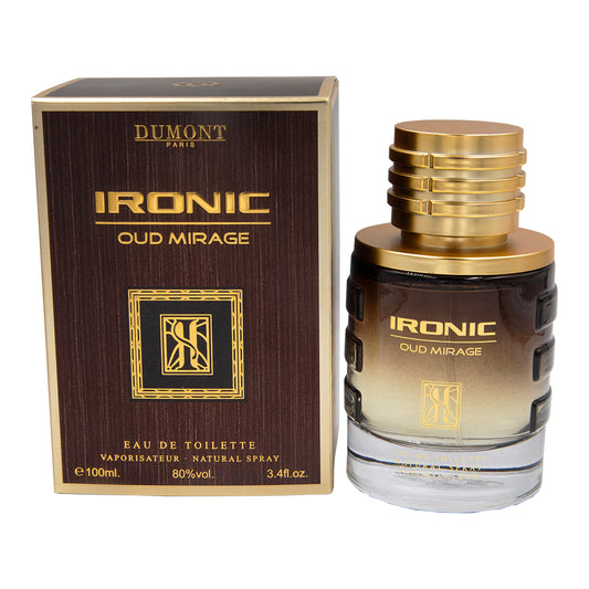 DUMONT - IRONIC OUD MIRAGE POUR HOMME  M 3.4 EDT SP. 100 ml